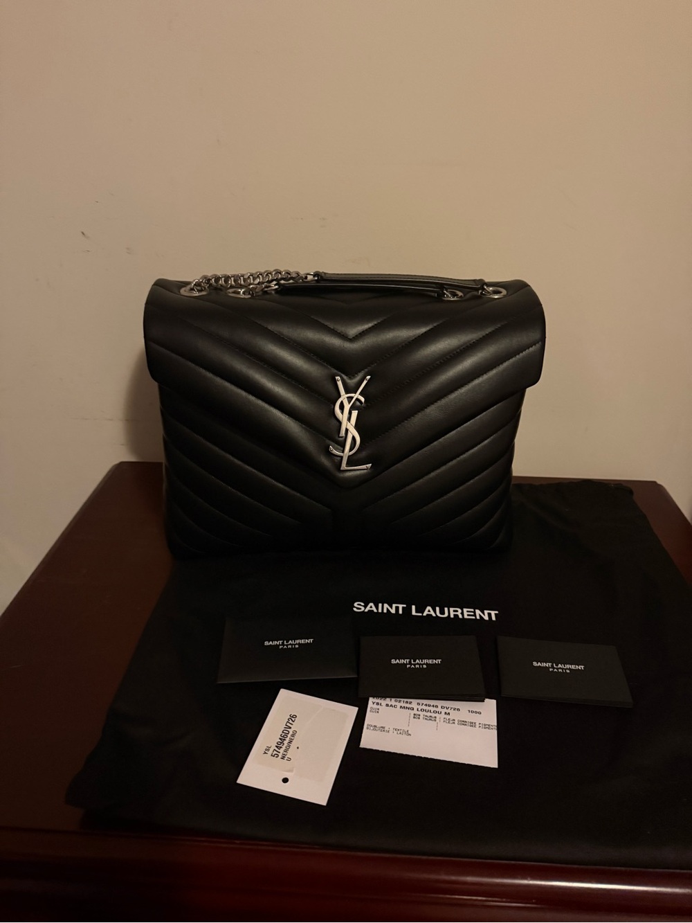 Authentic YSL Saint Laurent LOULOU MEDIUM BAG